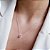 Conjunto Colar e Brincos Zirconia Rosa Pink Prata 925 - Imagem 2