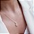 Conjunto Colar e Brincos Sol com Detalhes Cravejados Prata 925 - Imagem 2