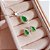 Conjunto Colar e Brincos Zirconia Verde Navete Prata 925 - Imagem 3