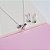 Conjunto de Joias Zirconias Coloridas Prata 925 - Imagem 3