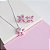 Conjunto Colar e Brincos Zirconias Rosa e Cristal Prata 925 - Imagem 5