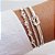 Pulseira Elos com Zirconias Prata 925 - Imagem 2