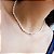 Choker de Pérolas Naturais Água Doce Prata 925 - Imagem 3