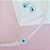 Choker Micro Cristais 40cm e Pingente Olho Grego Prata 925 - Imagem 3