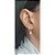 Argola Cravejada Zirconias 10mm Prata 925 - Imagem 4