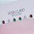 Trio Brincos Zirconia Gota Cores Prata 925 - Imagem 1