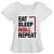 Camiseta Dungeons & Dragons - Eat, Sleep, Roll, Repeat - Imagem 5