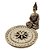 Incensário Buda Sidarta Cor Marfim - Imagem 1