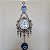 Amuleto Mão de Hamsá e Olho Grego com Relógio - Imagem 4