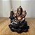 Incensário Cascata Ganesha na Flor de Lótus Cor Bronze - Imagem 2