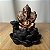 Incensário Cascata Ganesha na Flor de Lótus Cor Bronze - Imagem 1