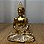 Buda Dourado Meditando - Imagem 1