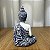 Buda Meditando Branco e Azul - Imagem 2