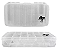 Caixa plastica H569 19,5X11,8X3,6CM - Imagem 1