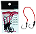 Anzol SUPORTE HOOK Duplo Live Bait 3/0+3/0 - albatroz fishing - Imagem 1