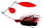 Isca Yara King Spinner 26g 6/0 - escolha a cor - Imagem 3
