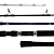 vara de molinete tuna carbon 2.30m 46-68 lbs lumis - Imagem 1
