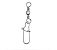 GIRADOR COM SNAP NICKEL ALBATROZ FISHING - Escolha o Tamanho - Imagem 3