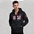 Casaco De Moletom Masculino Com Zíper Confortável Frio - Imagem 4