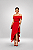 Vestido Bruna Vermelho - Imagem 1