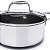 CACAROLA EM ACO INOX 24CM 4,8L - MAIL ORDER - HIVE - HIVE-4669 - Imagem 2