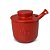 Pote de mel/Meleira com colher boleadora - 250gr - Vermelho - Imagem 1