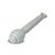 Pote de mel/Meleira com colher boleadora - 250gr - Branco - Imagem 2
