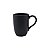 Caneca Flat - Preto Acetinado - 350ml - Imagem 1