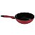 Panela Wok Antiaderente para Indução 28 Cm Everyday Vermelha - Imagem 4