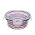 Potes Hermetico de Vidro Temperado Redondo 620ml - Chia - Imagem 1