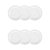 Conjunto com 6 Pratos Sobremesa 18cm - Pro - Porcelana Branco - Imagem 2