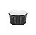 Tigela Ramequin - 8X4cm - 100ml Preto/Branco - Imagem 1