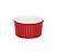 Tigela Ramequin - 8X4cm - 100ml  Vermelho/Branco - Imagem 1