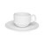 Conjunto c/ 06 Xícaras Cafézinho Empilhaveis - 75ml -  Porcelana Branca - Imagem 1