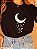 Tshirt Lua Estrelas Preta - Imagem 2