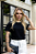 Tshirt Lisa Preta - Imagem 1