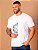 Camiseta Metade Leão - Branca - Imagem 1