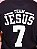 Camiseta Jesus Frente Costa - Preta - Imagem 4
