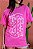 Tshirt Max Bota Estrela Country - Rosa Pink - Imagem 2