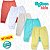 Kit 5 Calças Mijão Culote Roupa de Bebê Recém Nascido P M G - Imagem 4