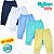 Kit 5 Calças Mijão Culote Roupa de Bebê Recém Nascido P M G - Imagem 3