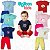 Conjunto Roupa Bebê Camiseta E Calça Algodão Menino Menina - Imagem 1