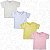 Kit 4 Camisetas Manga Curta 100% Algodão Para Bebê - Imagem 2