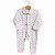 Macacão Longo Para Bebê Menino Menina 100% Algodão Estampado - Imagem 7