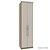 Guarda Roupa Modulado 2 Portas Com Prateleiras 63cm Rimo Setiba - Imagem 8