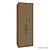 Guarda Roupa Modulado 2 Portas Com 3 Gavetas 84cm Rimo Setiba - Imagem 16