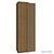 Guarda Roupa Modulado 1 Porta de Abrir Canto Reto  84cm Rimo Setiba - Imagem 10