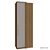 Guarda Roupa Modulado 1 Porta Deslizante Canto Reto 84cm Rimo Setiba - Imagem 14