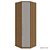 Guarda Roupa Modulado 1 Porta Canto Diagonal 82/85cm Rimo Setiba - Imagem 15