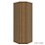 Guarda Roupa Modulado 1 Porta Canto Obliquo 82/84cm Rimo Setiba - Imagem 9